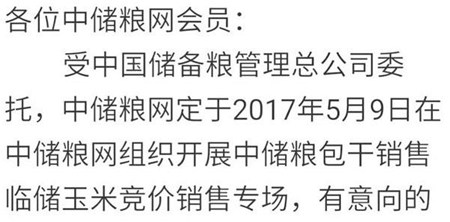 临储玉米拍卖只有三四年前的陈粮?错!还有80万吨优质粮