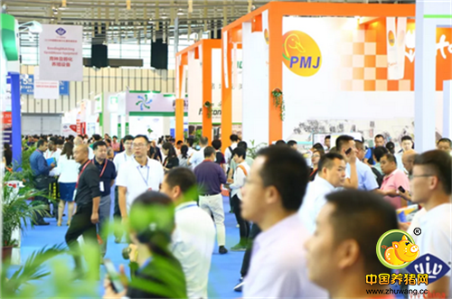 展馆内客商云集