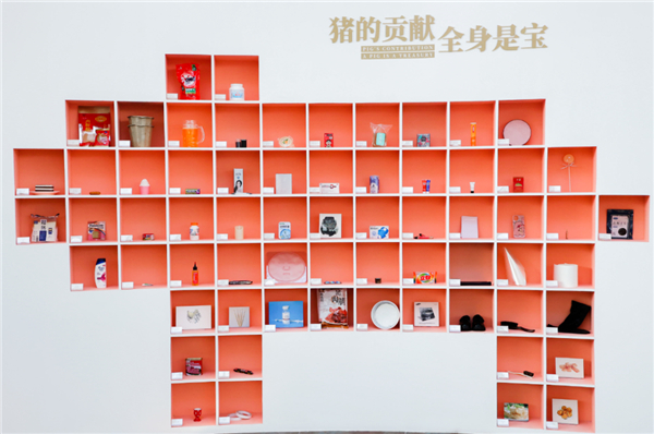 猪文化博物馆“猪的贡献全身是宝”展项
