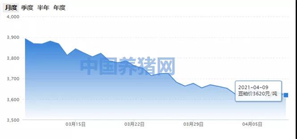 豆粕价格行情不定，短期或成震荡之势！