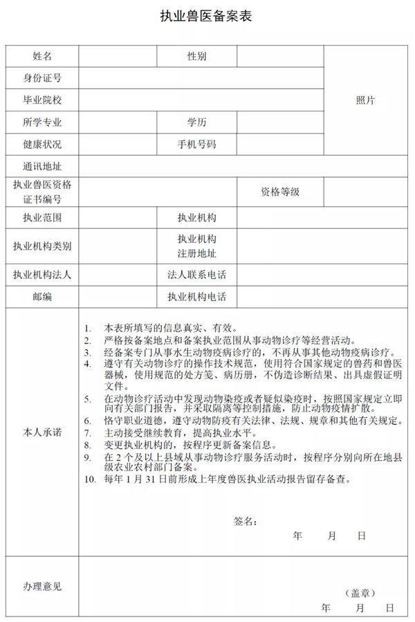 跨省买猪精，也要24小时内报告！执业兽医备案新政，已注册也要重新办理！
