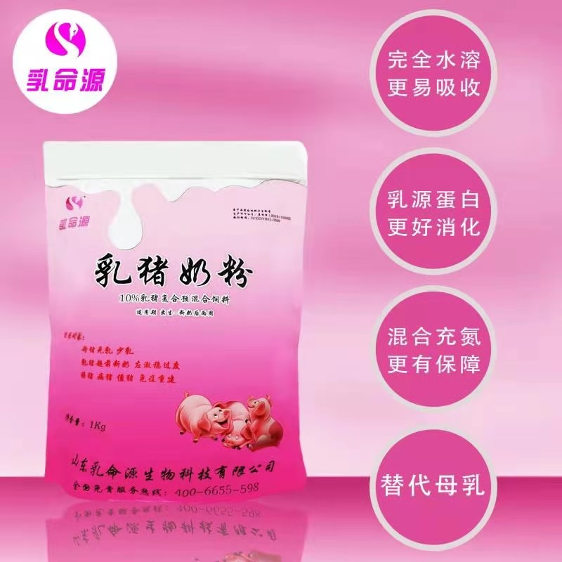 小猪消化不好不要急去找乳命源乳猪奶粉
