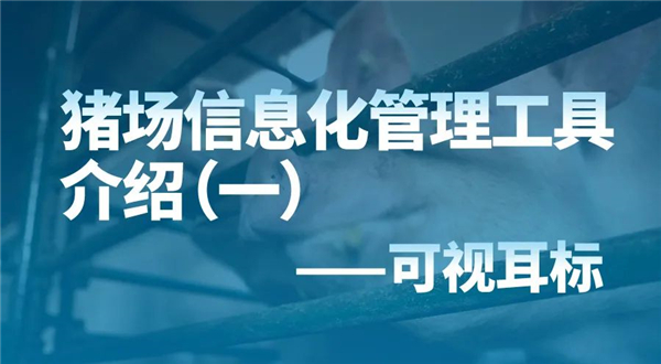电子游艺网站
信息化管理工具介绍（一）——可视耳标