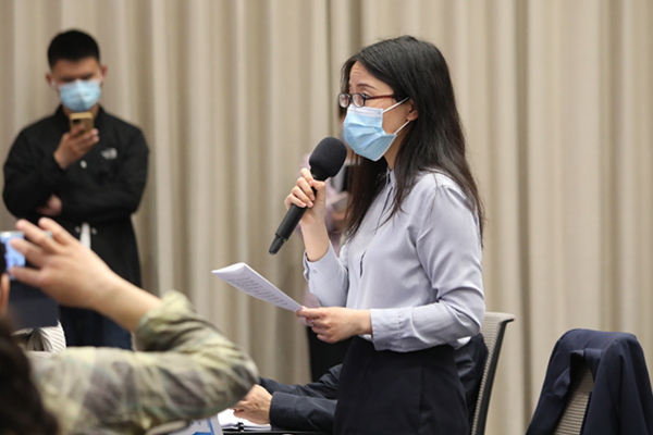 新闻发布会现场