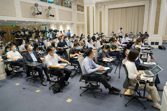 新闻发布会现场