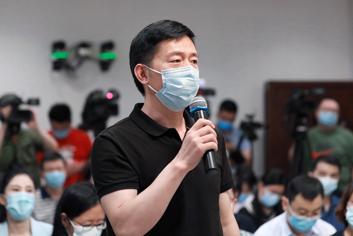 中央广播电视总台中央电视台记者提问