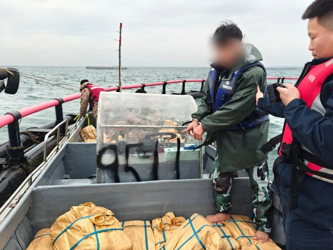 广西防城港海警局查获4起走私案件