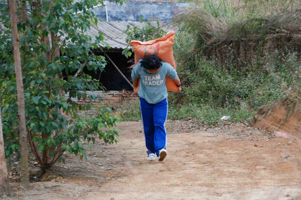 16岁少女为救母亲进山养猪，每天和猪生活在一起，厨房在猪圈里