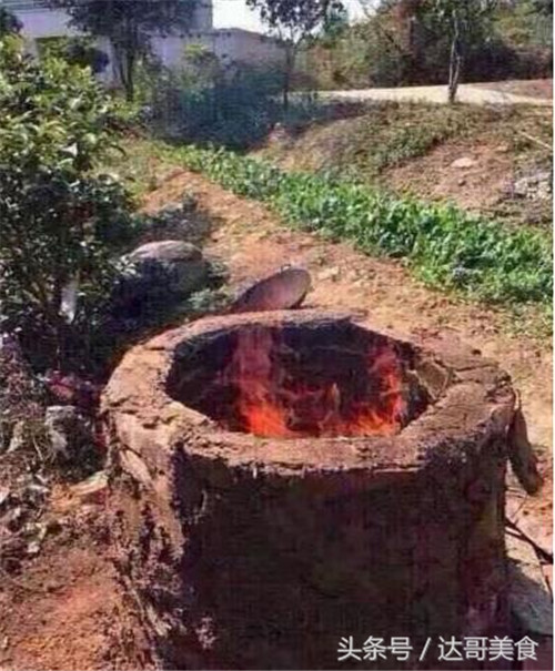 一般人们用“窑”这种方法，都是烧烤一些小的食材，例如鸡鸭鱼等，但是有一个农村小伙，突发奇想，想用窑来烤猪