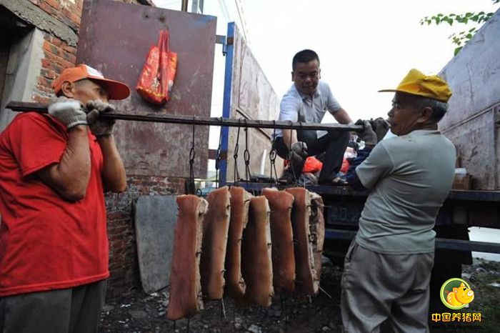 这种臭电子游艺平台的制作方式十分简单：将生猪活活勒死后，经过简单的处理在草木灰理存放半年即可 