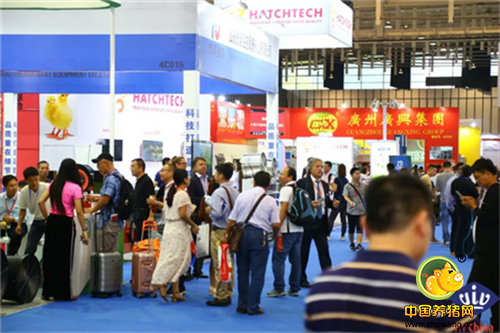 展馆内客商云集