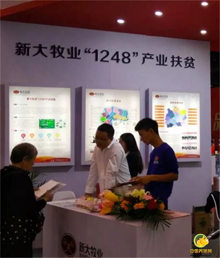 △“1248”产业扶贫成果展示