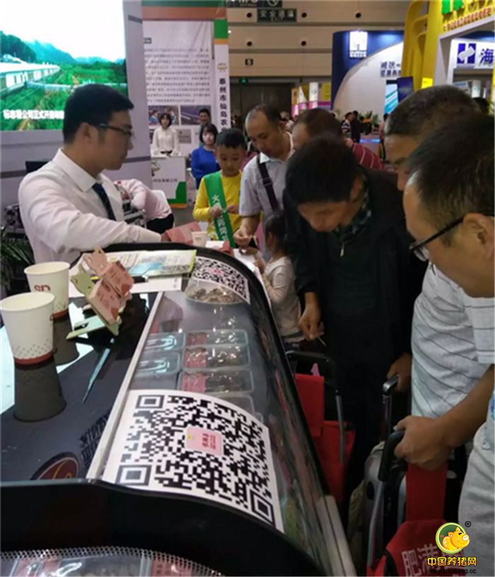 △现场试吃活动