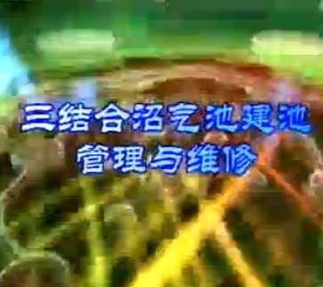 三结合沼气池建池管理与维修