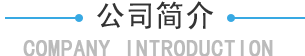 公司简介